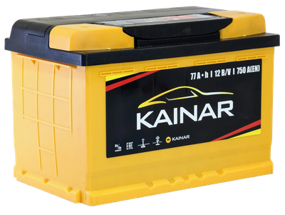 Автомобильный аккумулятор Kainar L+ / 077 11 20 02 0121 10 11 0 R (77 А/ч)
