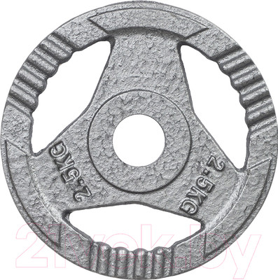 Диск для штанги Atlas Sport Хаммертон 2.5кг (посадочный диаметр 26мм)