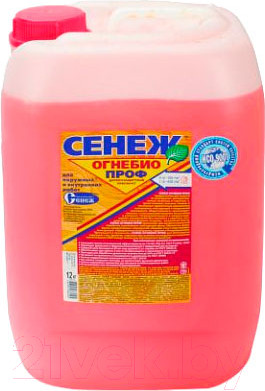 Антисептик для древесины Сенеж Огнебио Проф (12кг)
