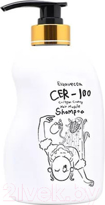 Шампунь для волос Elizavecca CER-100 Collagen Coating Hair Muscle (500мл)