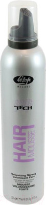 Мусс для укладки волос Lisap High Tech сильной фиксации (300мл)