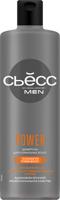 Шампунь для волос Сьёсс Men Power-Boost для нормальных волос (450мл)