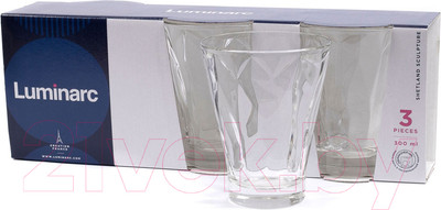 Набор стаканов Luminarc Shetland Sculpture P2767 (3шт)