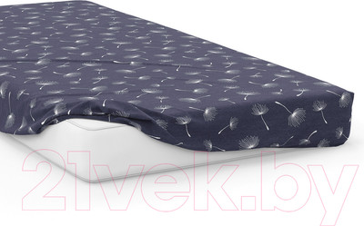 Простыня Samsara Одуванчики Dark 140Пр-24