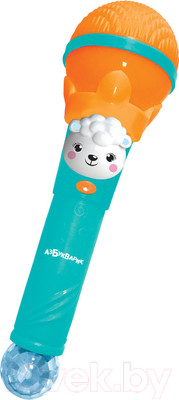 Музыкальная игрушка Азбукварик Микрофон. Суперхит / 2610В (оранжевый)