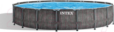 Каркасный бассейн Intex Greywood Prism Frame Premium / 26744NP (549х122см)