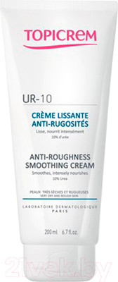 Крем для тела Topicrem UR-10 смягчающий для огрубевшей кожи (200мл)