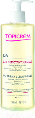 Гель для душа Topicrem АД Ультра Риш очищающий (500мл)