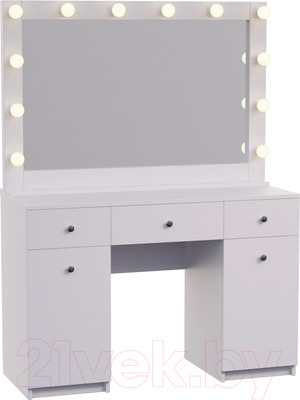 Туалетный столик с зеркалом Мир Мебели SV-61 с подсветкой