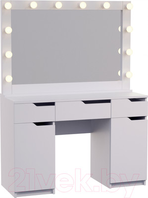 Туалетный столик с зеркалом Мир Мебели SV-63 с подсветкой