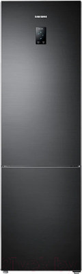Холодильник с морозильником Samsung RB37A5291B1/WT