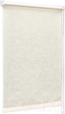 Рулонная штора Delfa Сантайм Жаккард Венеция СРШ-01 МД29501 (43x170, белый)