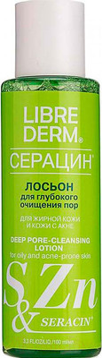 Лосьон для лица Librederm Серацин для глубокого очищения пор (100мл)