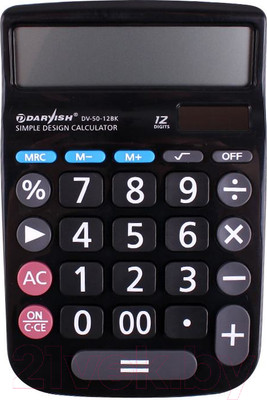 Калькулятор Darvish DV-50-12BK