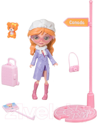 Кукла с аксессуарами Bondibon OLY-путешественница / ВВ4314
