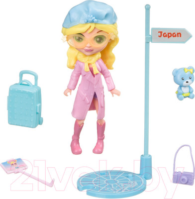 Кукла с аксессуарами Bondibon OLY-путешественница / ВВ4318