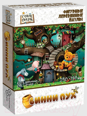 Пазл Нескучные игры Винни Пух / 8281