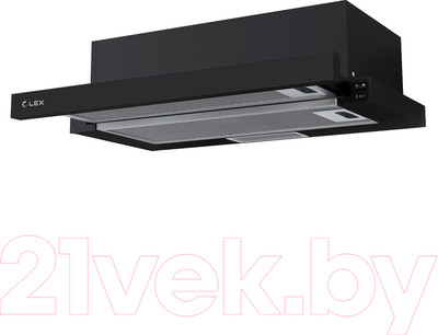 Вытяжка телескопическая Lex Hubble 60 / CHAT000085 (черный)