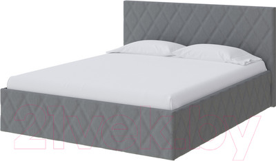 Двуспальная кровать Proson Fresco Savana Grey 200x200 (серый)