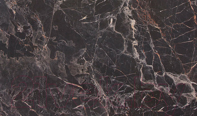 Столешница Горизонт Мебель 26x120 (мрамор черный 3029)