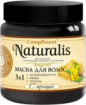 Маска для волос Compliment С горчицей активация роста объем-густота (500мл)