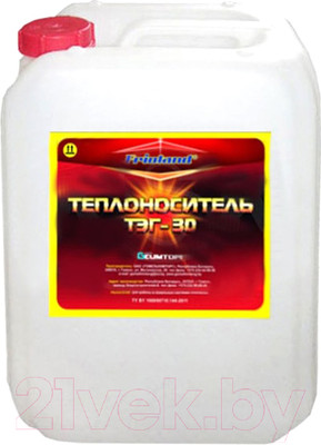Теплоноситель для систем отопления Frioland ТЭГ-30 Эко (20л)