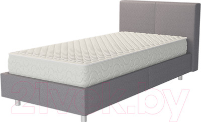 Односпальная кровать Proson Novo Savanna Grey 90x200 (серый)