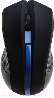Мышь Оклик 615MW (черный/синий)