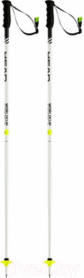 Горнолыжные палки Head Worldcup SL / 381079 (р.140, Black/White)