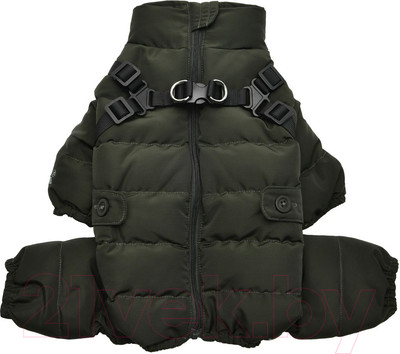 Комбинезон для животных Puppia Soft Onesie / PAUD-JP1677-KH-XXL (хаки)