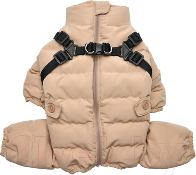 Комбинезон для животных Puppia Soft Onesie / PAUD-JP1677-BE-XL (бежевый)