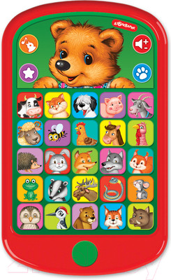 Развивающая игрушка Азбукварик Мультиплеер. Мишутка и его друзья / AZ-1935