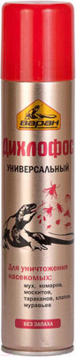 Аэрозоль от насекомых Варан Универсальный без запаха (180мл)