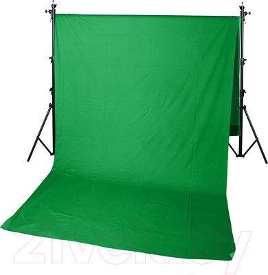 Фон тканевый GreenBean Field 2.4x5.0 Green / 25351