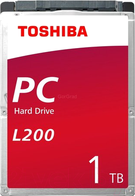 Жесткий диск Toshiba Sata-III 1Tb L200 Slim (HDWL110UZSVA)