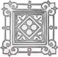 Вставка Grasaro Marble Classic G-270/G/T04 (70x70, белый)