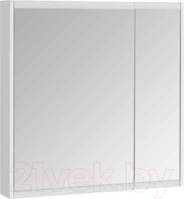 Шкаф с зеркалом для ванной Акватон Нортон 80 (1A249202NT010)