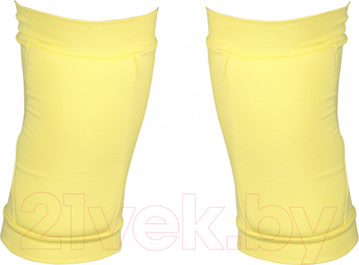 Наколенники защитные Indigo Sport SM-113 (L, желтый)