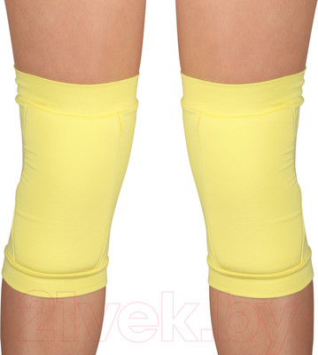 Наколенники защитные Indigo Sport SM-113 (S, желтый)