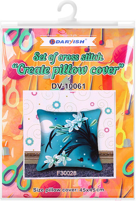 Набор для вышивания Darvish Создай подушку / DV-10061