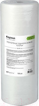 Полотенца одноразовые для парикмахерской Kapous Соты в рулоне 2650 (100шт)