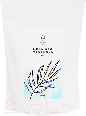 Соль для ванны Aroma Lab Минералы Мертвого Моря Дзен (400г)