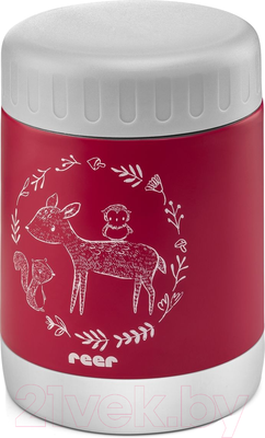 Термос для еды Reer ColourDesign / 9090412 (ягодно-красный)