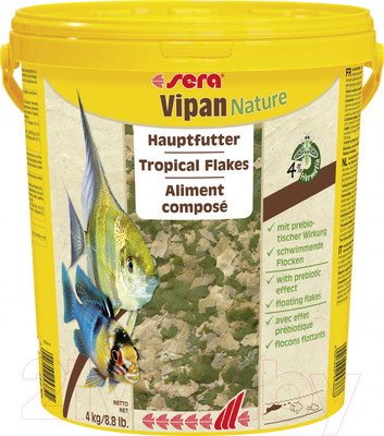 Корм для рыб Sera Nature Vipan Tropical 32293 (20л/4кг)