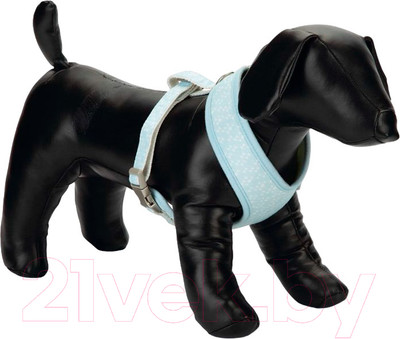 Шлея-жилетка для животных Beeztees Harno / 746930 (S, голубой)