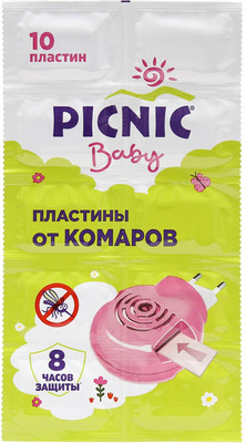 Наполнитель для фумигатора PICNIC Baby (10шт)