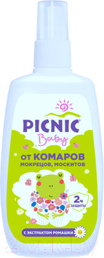 Спрей от насекомых PICNIC Baby (120мл)