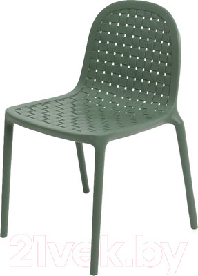 Стул пластиковый Ipae Progarden Порто / 9840697 (зеленый)