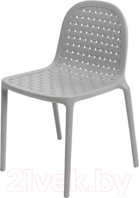 Стул пластиковый Ipae Progarden Порто / 9840699 (светло-серый)