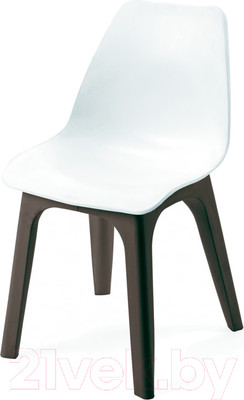 Стул пластиковый Ipae Progarden Eolo / EOL40CBW (белый)